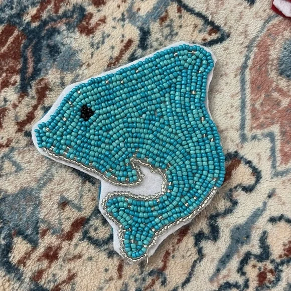 Handmade Beaded Embroidery – Custom Design (Coaster, Magnet, or Ornament) - Picture 2 of 11